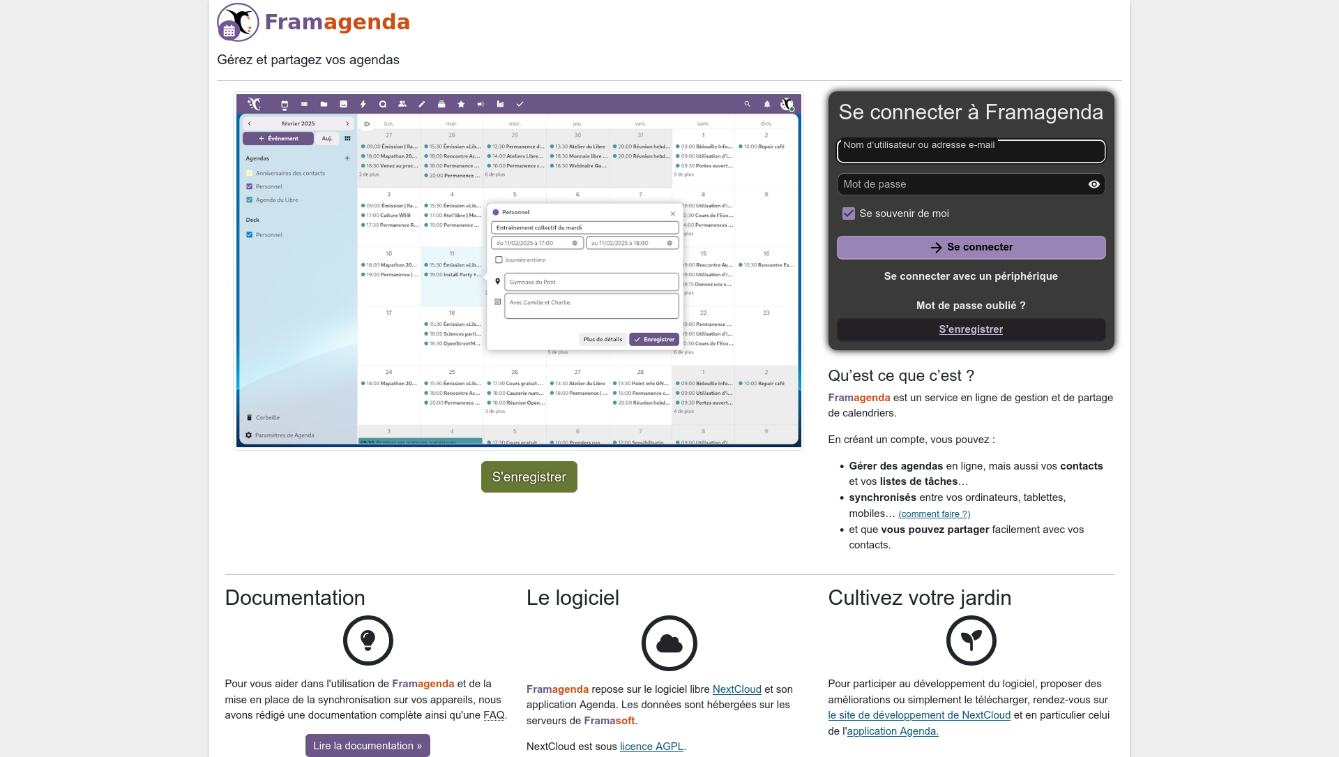 framagenda